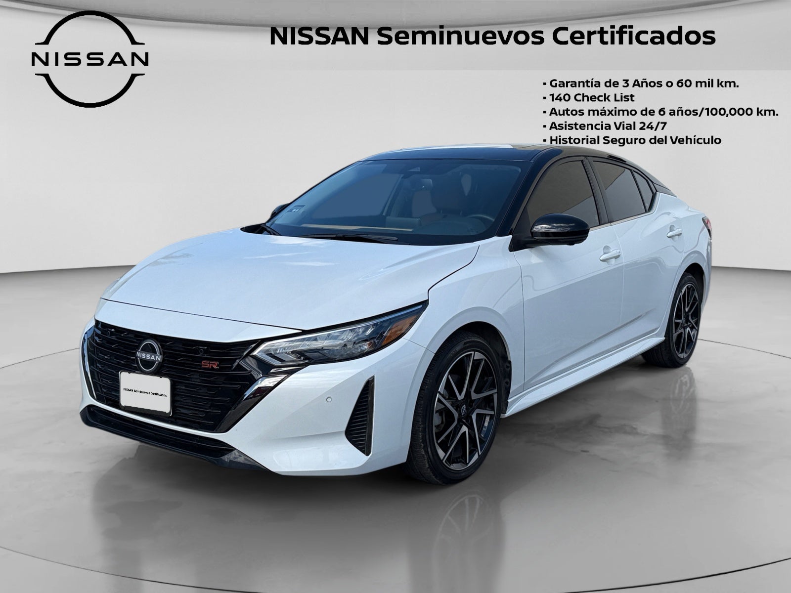 2025 Nissan SENTRA SR PLATINUM BITONO CVT PIEL GENUINA